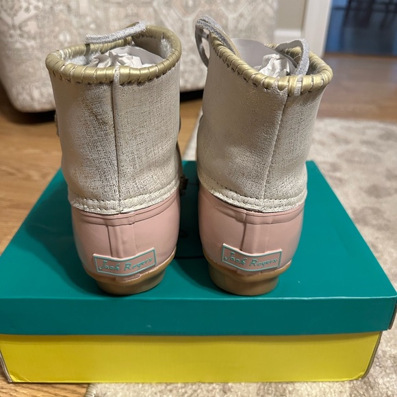 Jack Rogers Chloe Boots, Pink, Size 8 - Picture 4 of 5